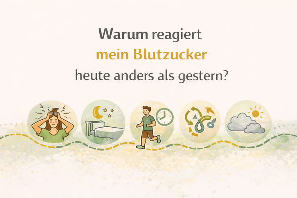 Warum reagiert mein Blutzucker heute anders als gestern?