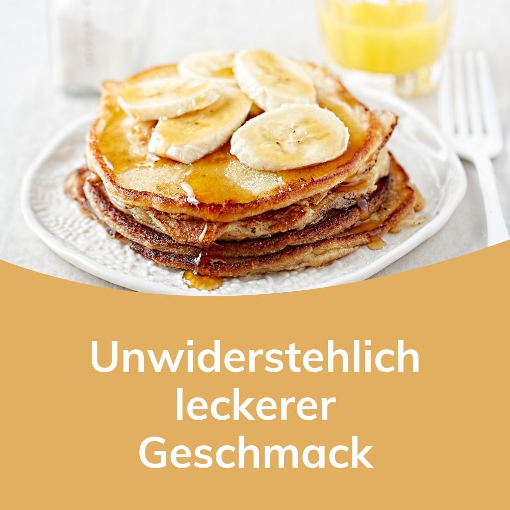 Kohlenhydratreduzierte Pfannkuchenteig-Backmischung