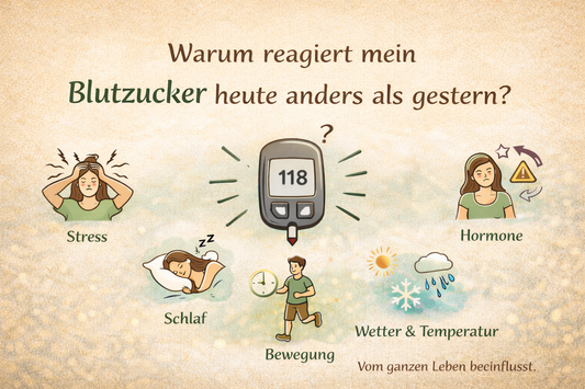 Warum reagiert mein Blutzucker heute anders als gestern?