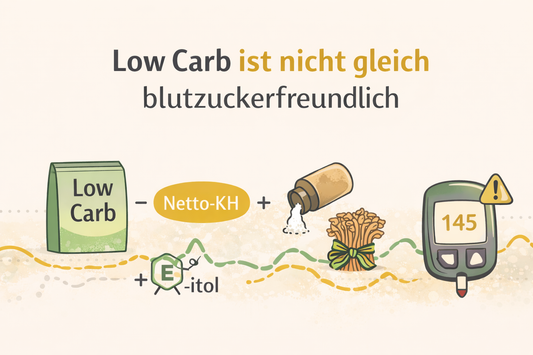 Low Carb ist nicht gleich blutzuckerfreundlich – worauf du wirklich achten solltest