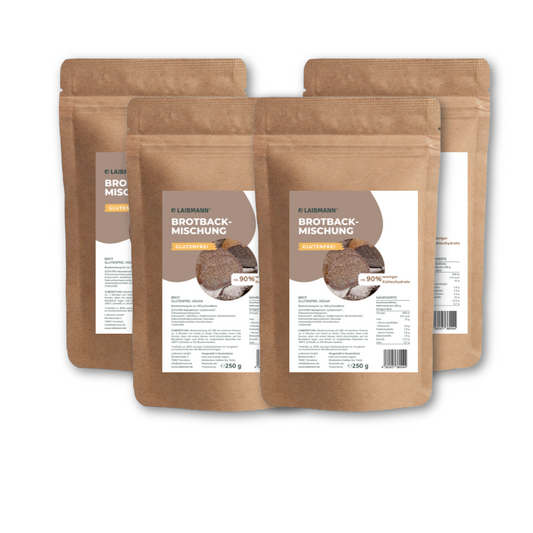 Glutenfreie Low-Carb Brotbackmischung – keto, proteinreich – Sparpaket