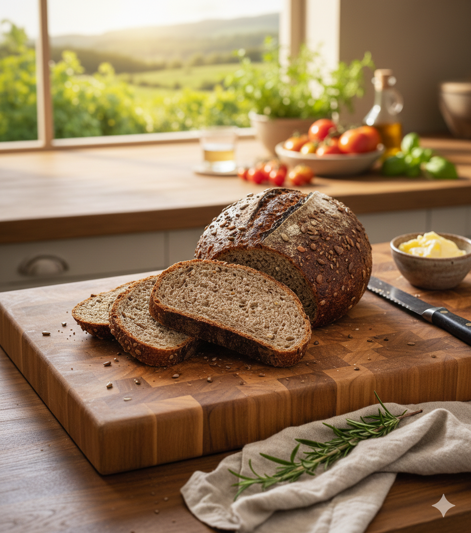 Low-Carb Brotbackmischung Dunkel – keto, proteinreich – 1-3 kg-Sparpakete