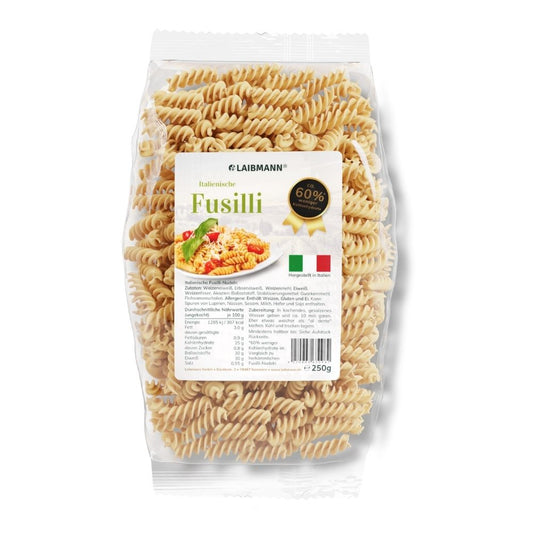 Lower-Carb Fusilli Nudeln – keto, proteinreich – Einzelpackung